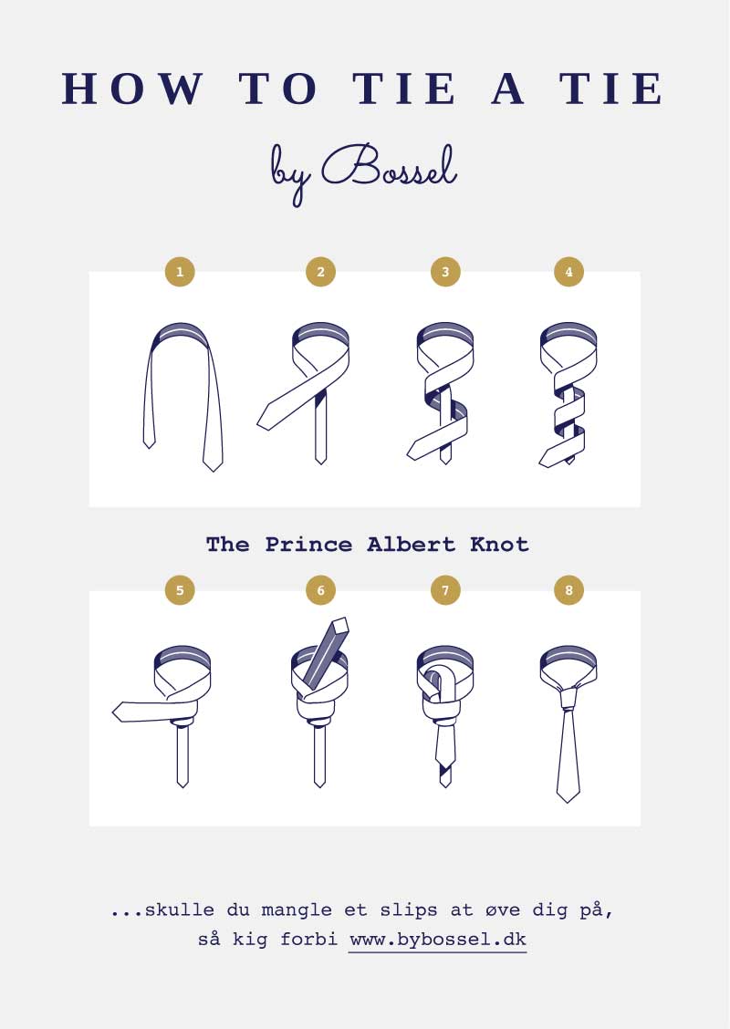 Her er en guide til hvordan du binder et slips 