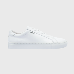 læder sneakers - White - PRIVATE by Bossel